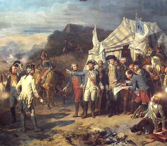 Auguste Couder Siege of Yorktown